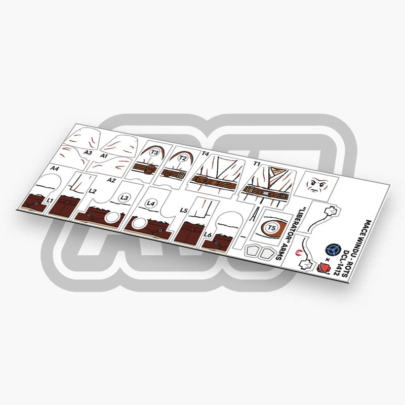 Mace Windu Decals
