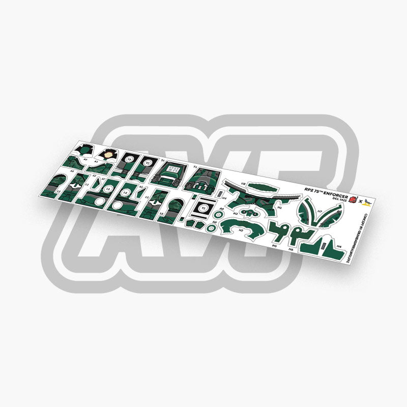 75th Enforcer Decals