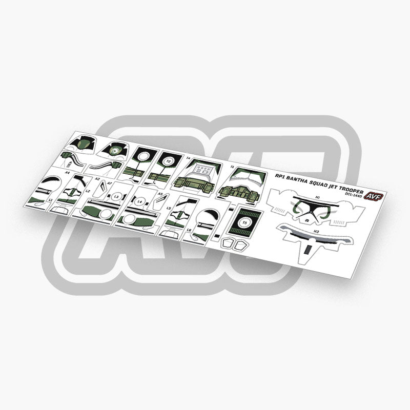 Bantha Squad Jet Trooper Decals