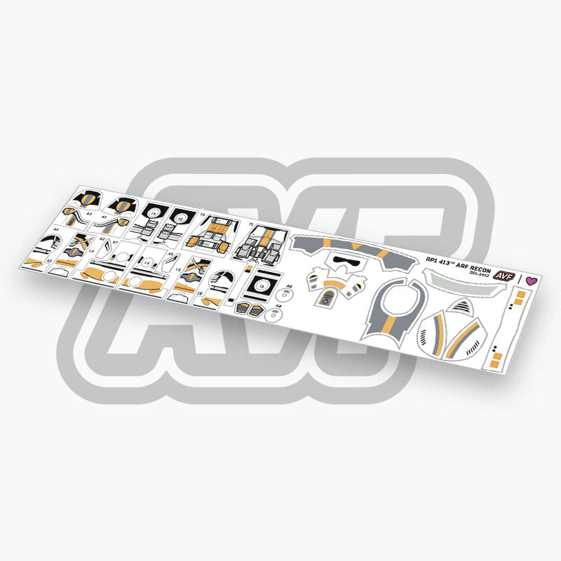 413th ARF Recon Decals