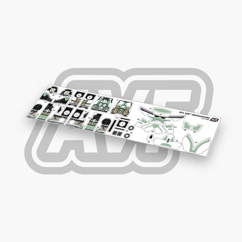 308th Observations Trooper Decals
