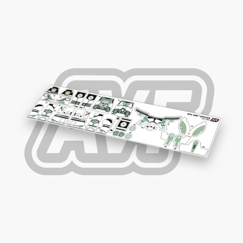 308th Officer Decals