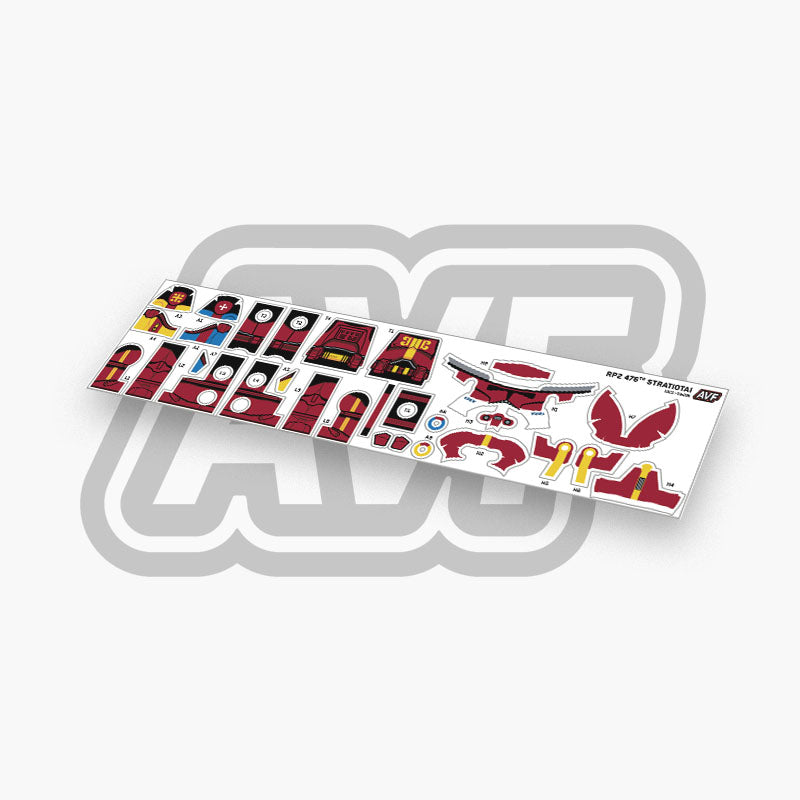 476th Stratiotai Decals