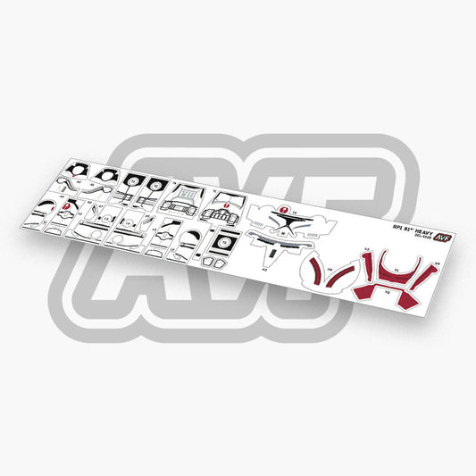 91st Heavy Decals