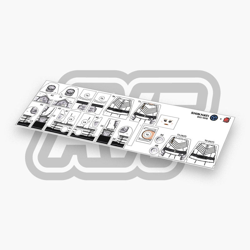 Shin Hati Decals