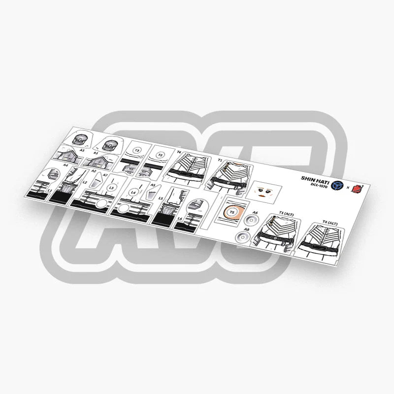 Shin Hati Decals