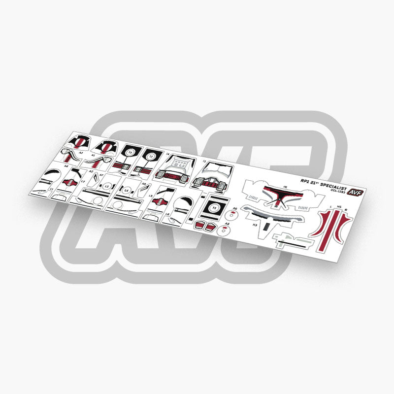 21st Specialist Decals