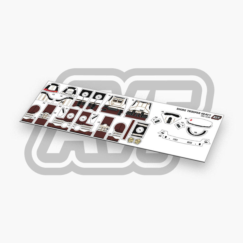 Shore Trooper Heavy Decals