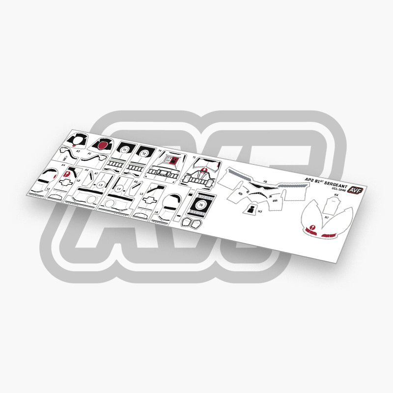 91st Sergeant Decals