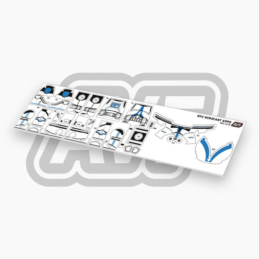 Sergeant Appo Decals