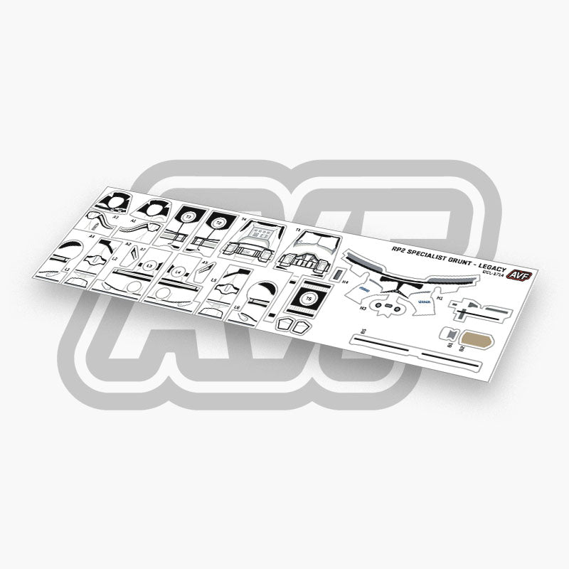 Specialist Grunt Decals