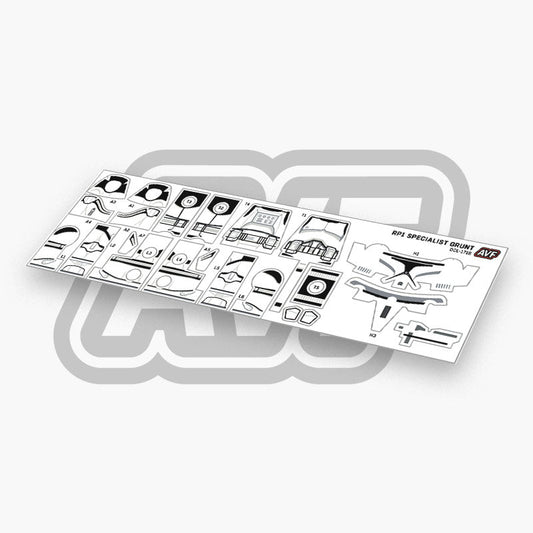 Specialist Grunt Decals