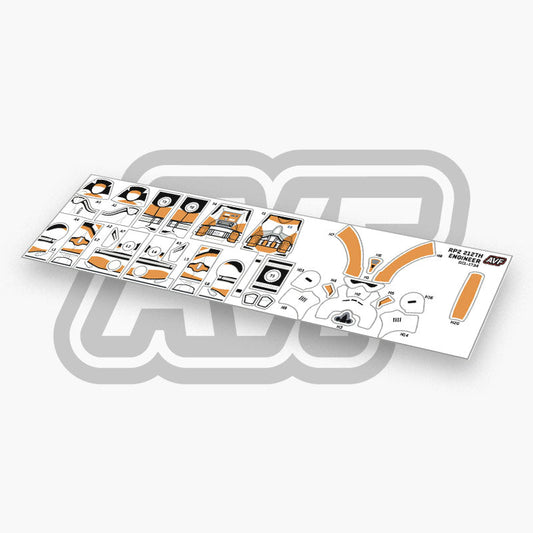 212th Engineer Decals