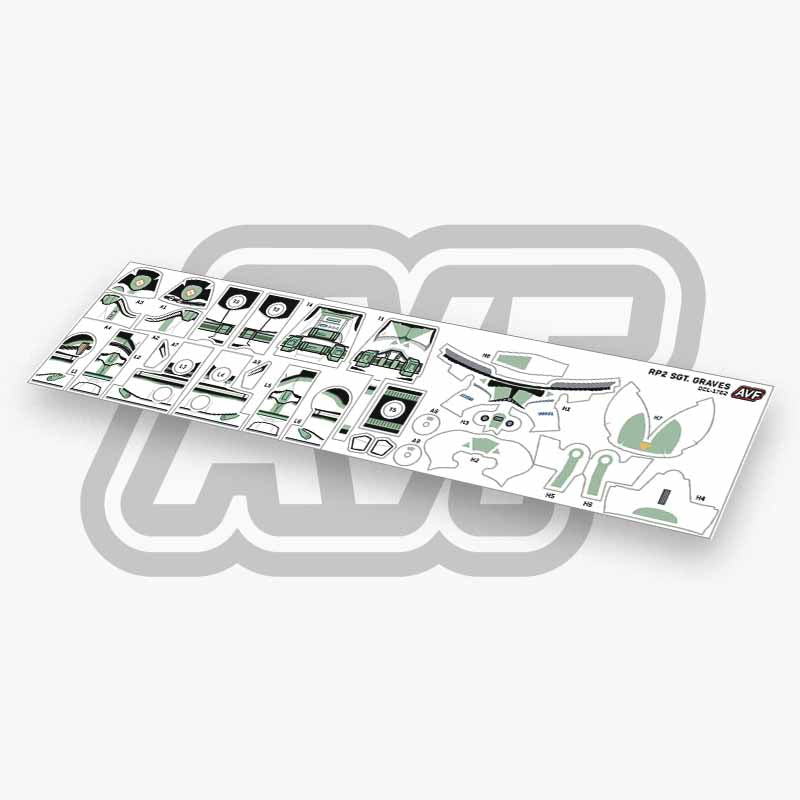 Sergeant Graves Decals