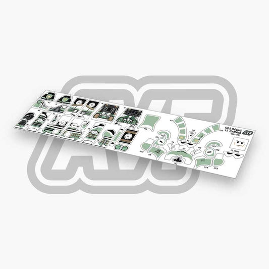 Lieutenant Harris Decals