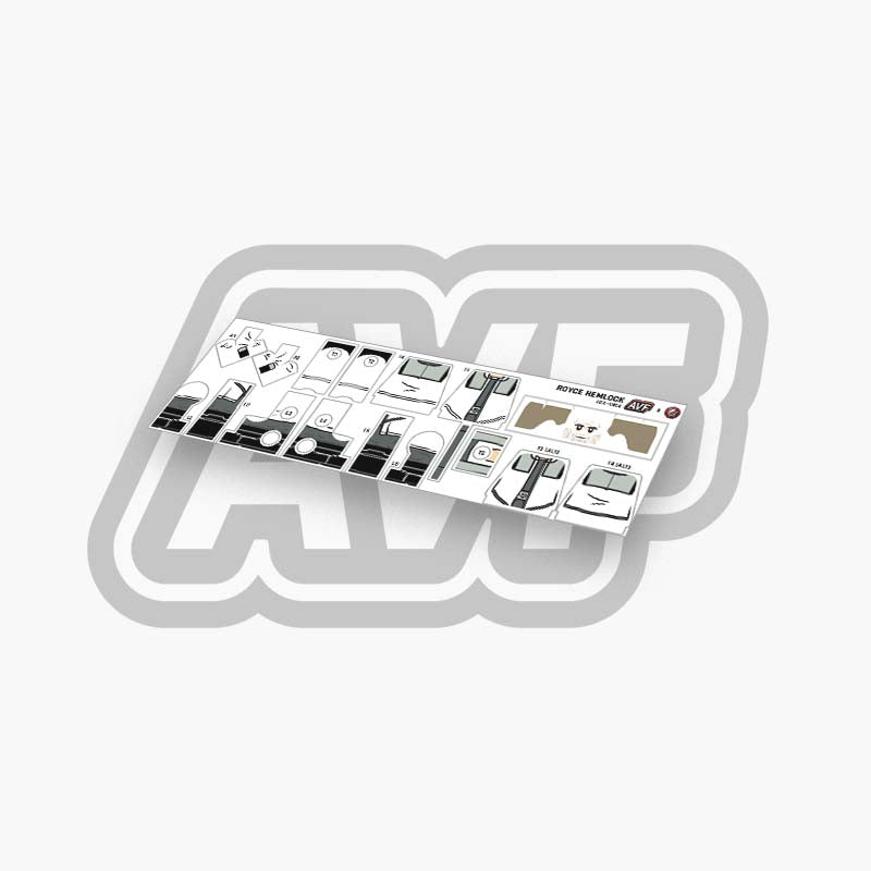 Royce Hemlock Decals