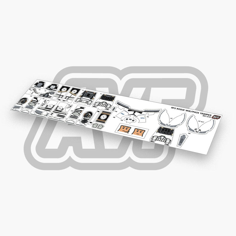 Wolfpack Trooper Decals