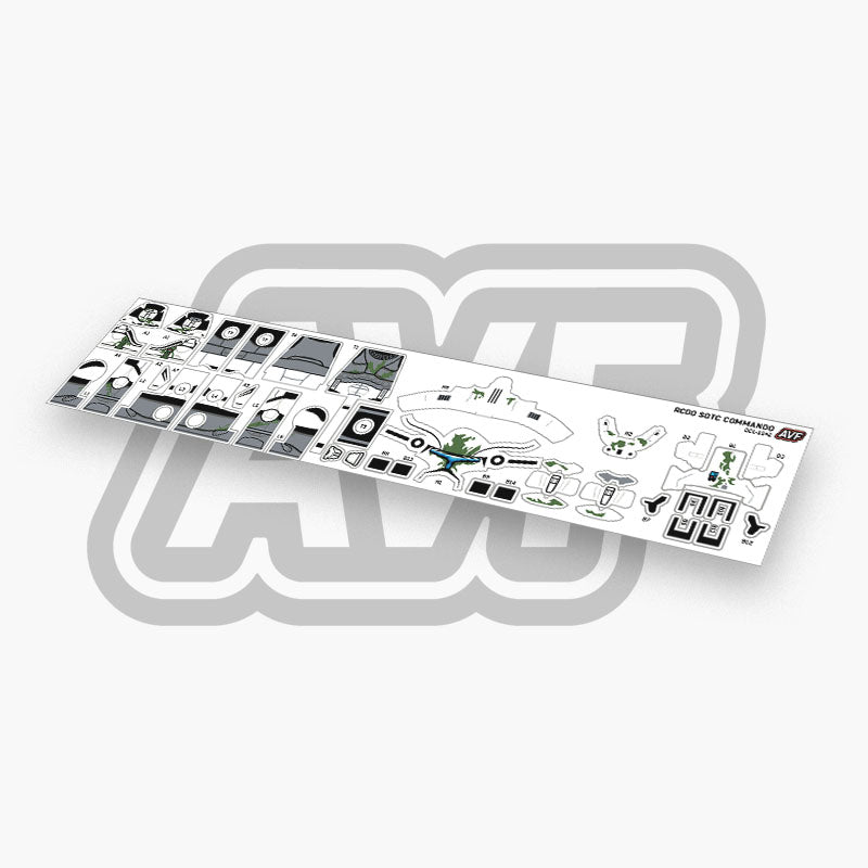 SotC Commando Decals