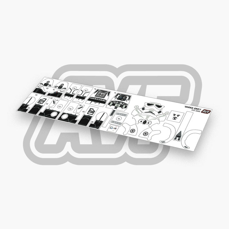 Varko Grey Decals