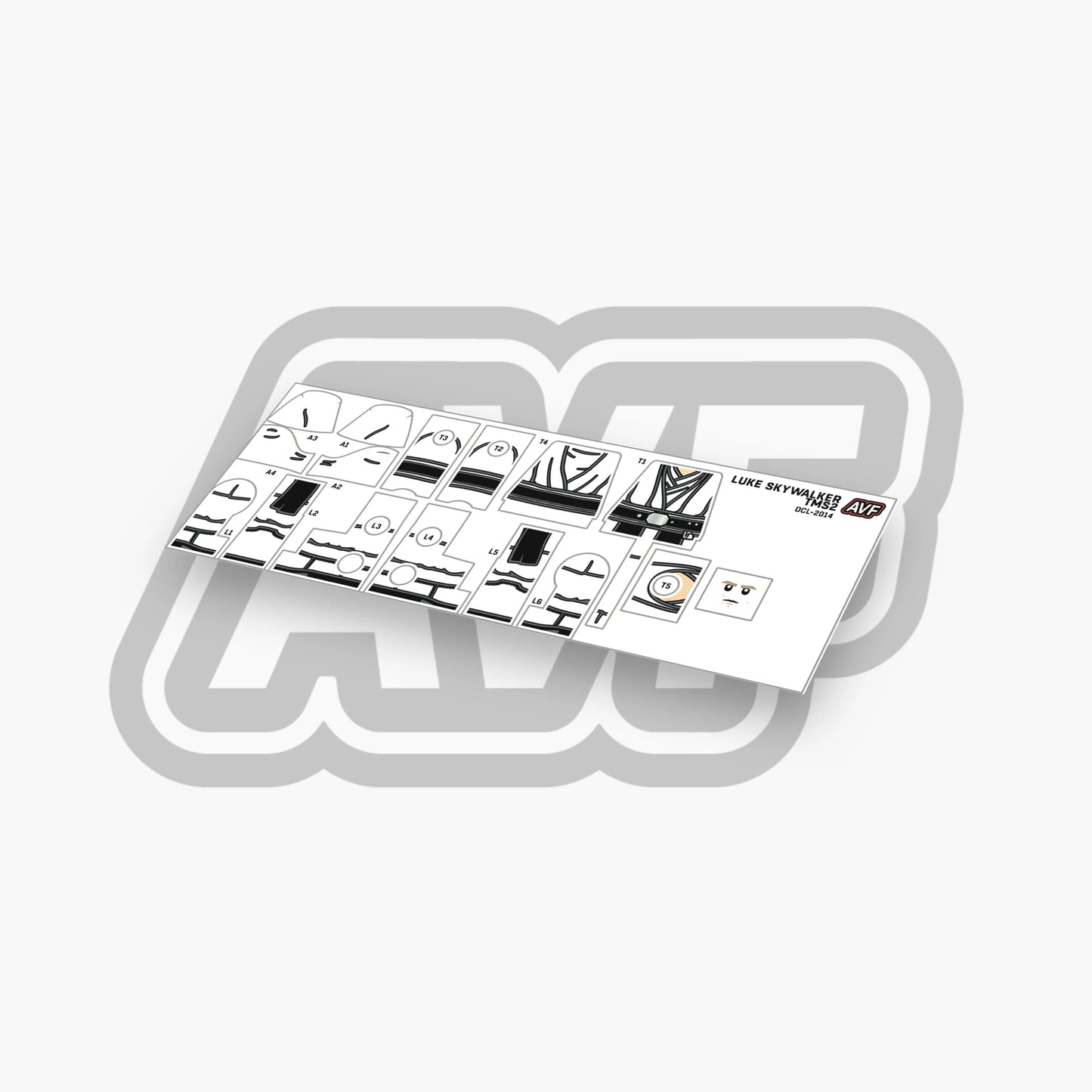 Luke Skywalker Decals