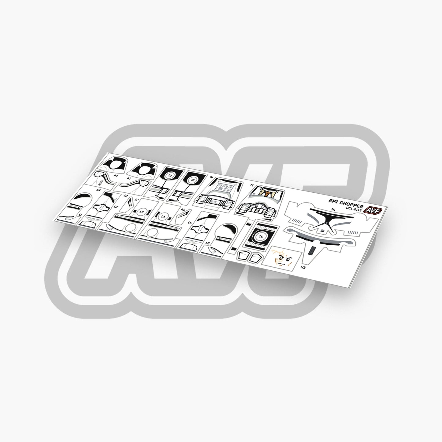 Chopper Decals