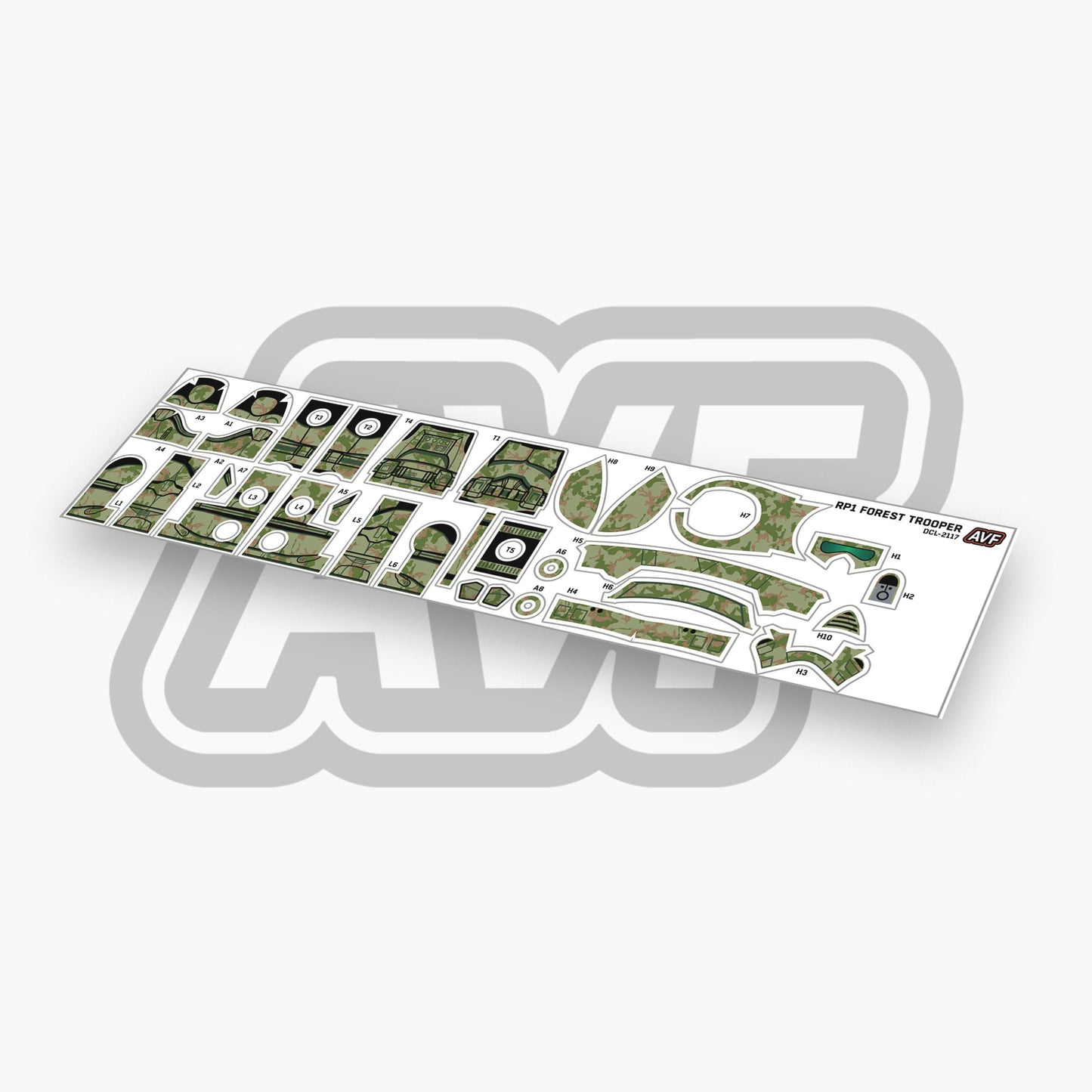 Forest Trooper Decals