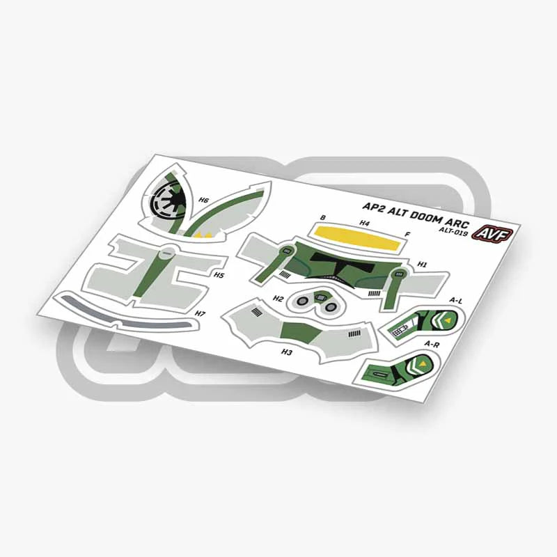 Doom ARC Trooper Decals
