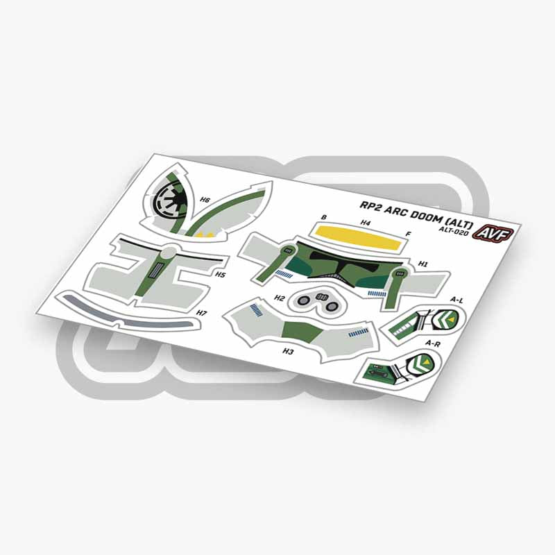 Doom ARC Trooper Decals