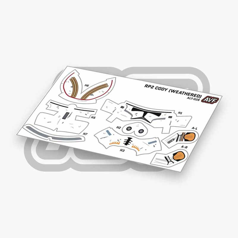 Commander Cody Decals