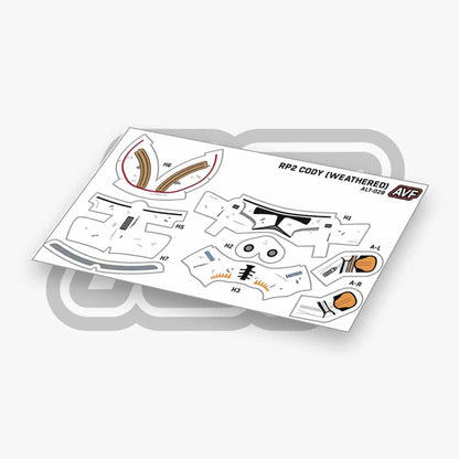 Commander Cody Decals