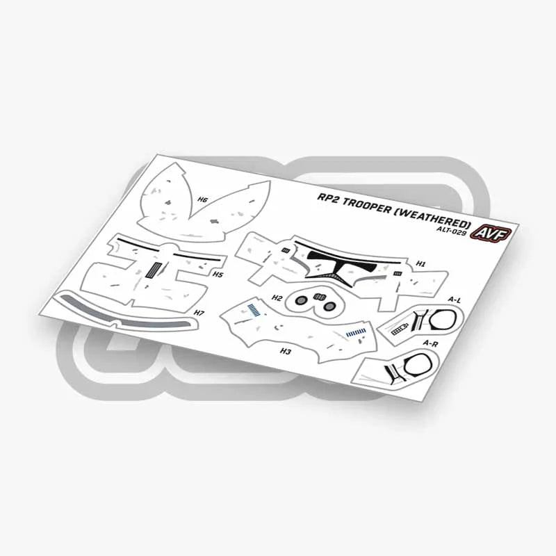 Clone Trooper Grunt Decals