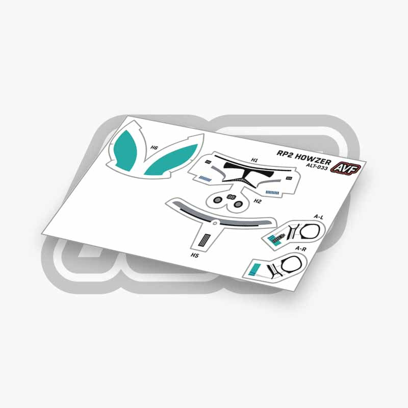 Captain Howzer Decals