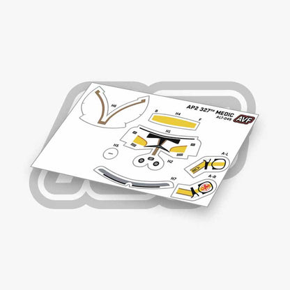 327th Medic Decals