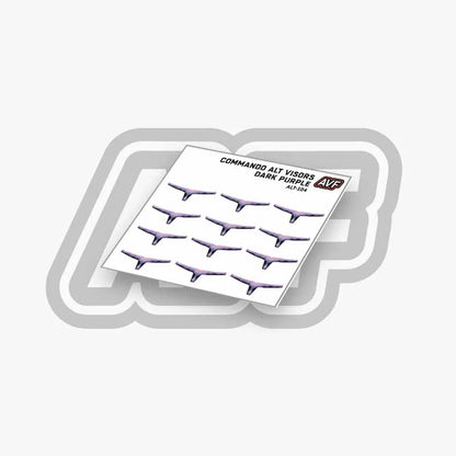 Commando Alternate Visor Decals