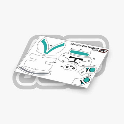 Howzer Unit Trooper Decals