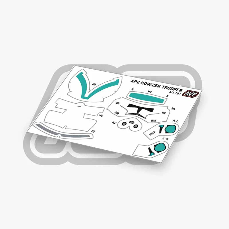 Howzer Unit Trooper Decals
