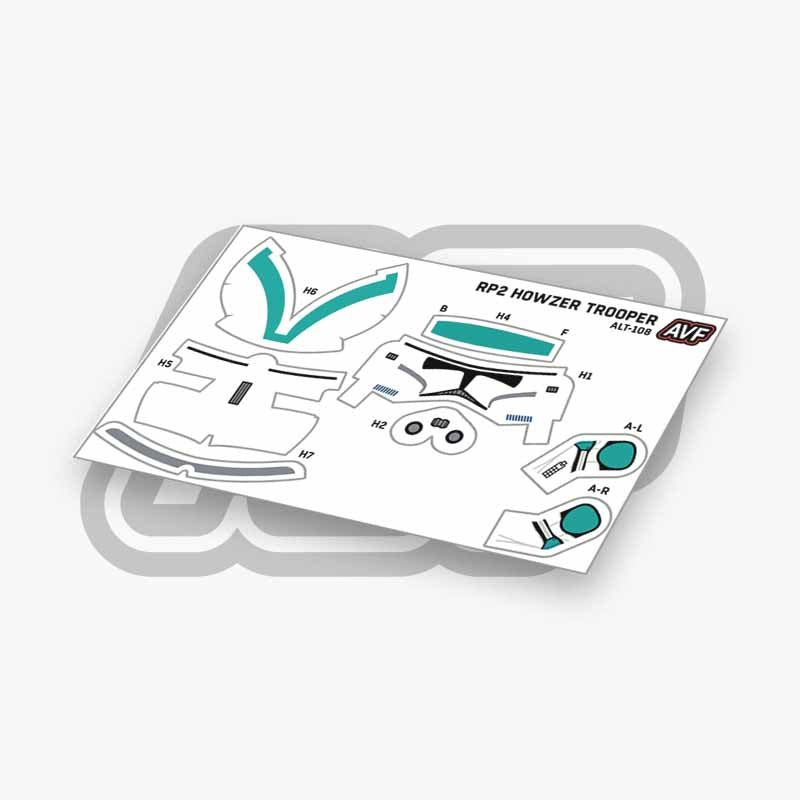 Howzer Unit Trooper Decals