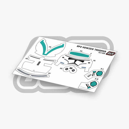 Howzer Unit Trooper Decals