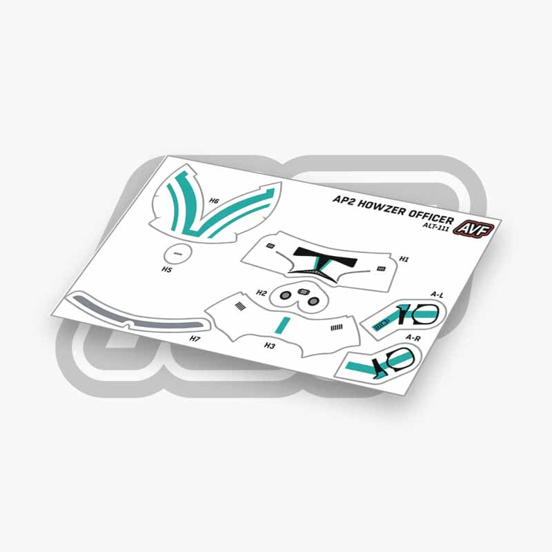 Howzer Unit Officer Decals