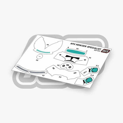 Howzer Unit Specialist Decals