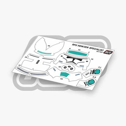 Howzer Unit Specialist Decals