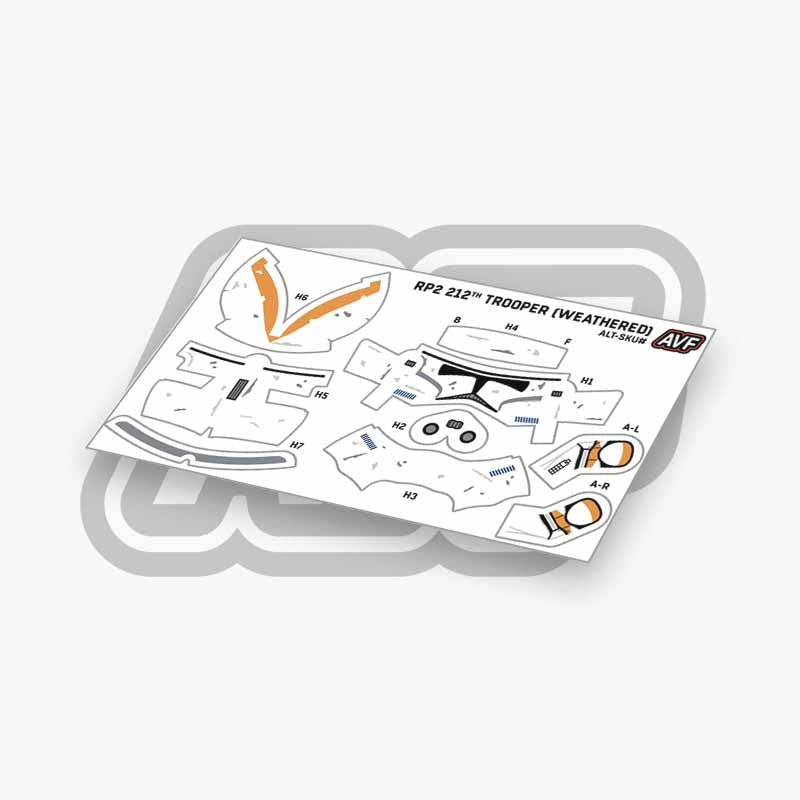 212th Trooper Decals