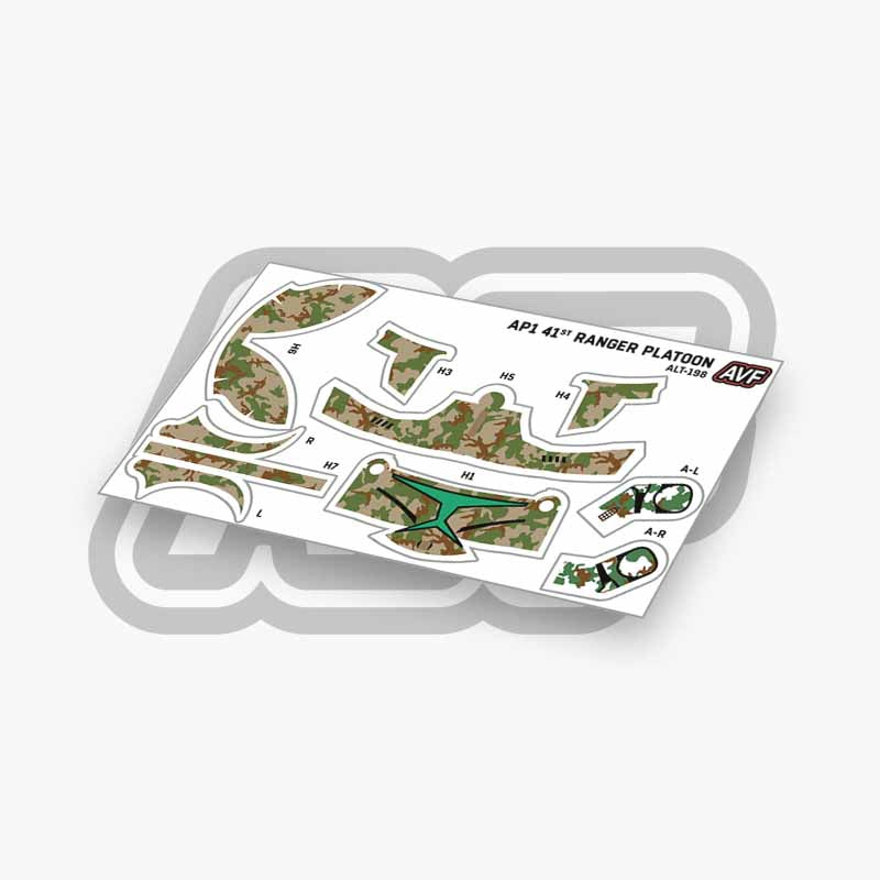 41st Ranger Platoon Trooper Decals