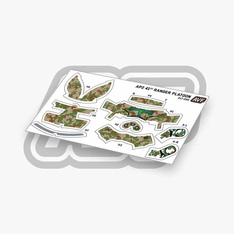 41st Ranger Platoon Trooper Decals