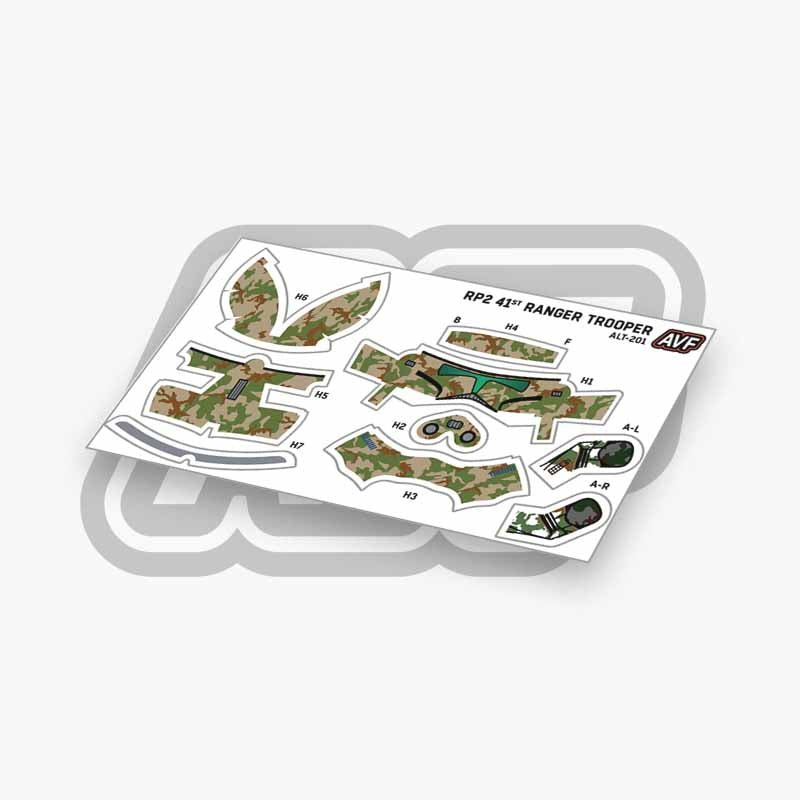 41st Ranger Platoon Trooper Decals