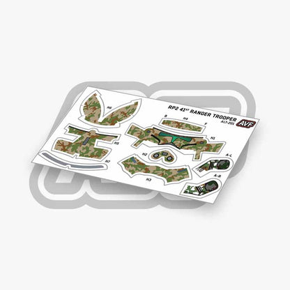 41st Ranger Platoon Trooper Decals