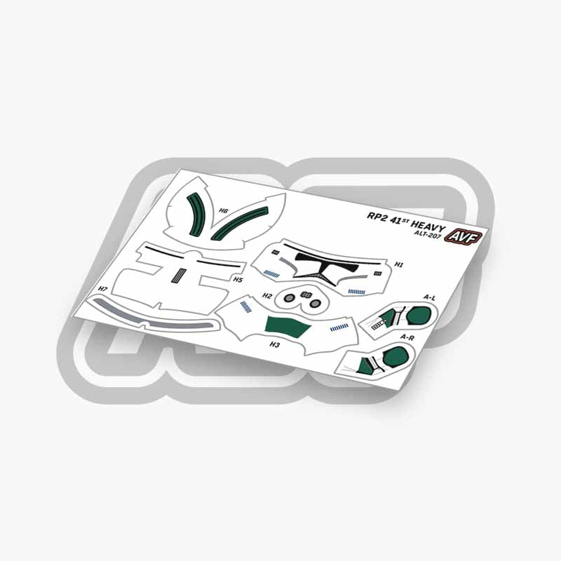 41st Heavy Decals