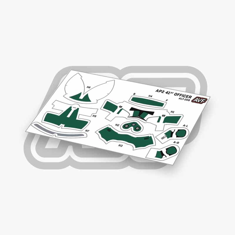 41st Officer Decals
