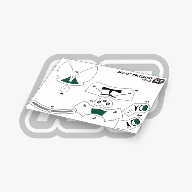 41st Specialist Decals