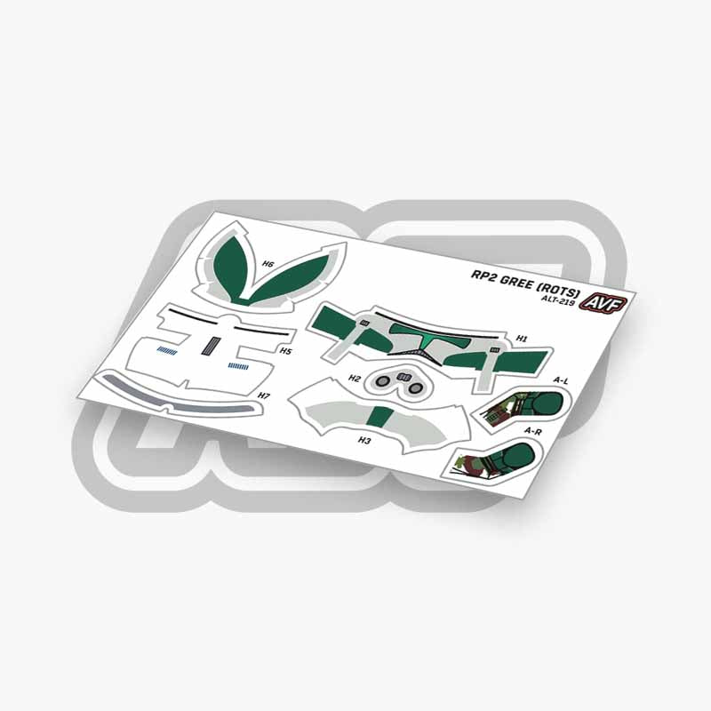 Commander Gree Decals